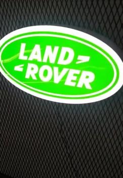Land Rover Logo Led Leuchtschild oval