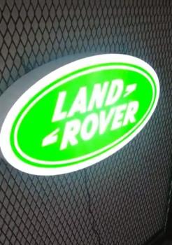 Land Rover Logo Led Leuchtschild oval