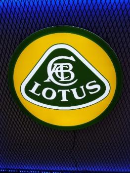 Lotus Logo Led Wandleuchte rund