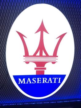 Masearti Logo Led Wandleuchte oval