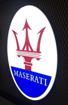 Masearti Logo Led Wandleuchte oval