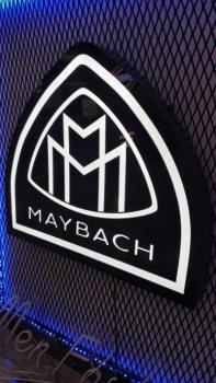 Mercedes Benz Maybach Logo Led Leuchttafel