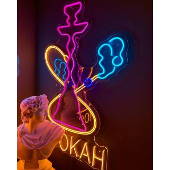 Hookah Shisha Bar Neon Led Werbeleuchte für ihr Restaurant, Fastfoodladen!