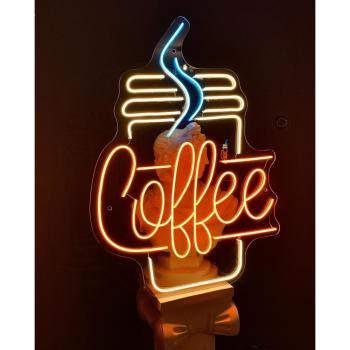 Coffee Neon Led Advertising light for your restaurant, fast food shop!