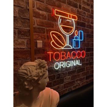 Tobacco Neon Led Werbeleuchte für ihr Restaurant, Fastfoodladen!