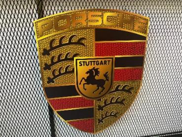 Porsche alternativ Logo Led Wandleuchte im Schildform