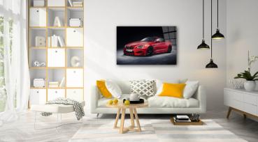 Bmw M6 Art Design rectangular special Glass Picture!