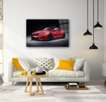 Bmw M6 Art Design rectangular special Glass Picture!
