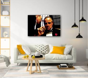 The Godfather Art Design rectangular special Glass Picture!