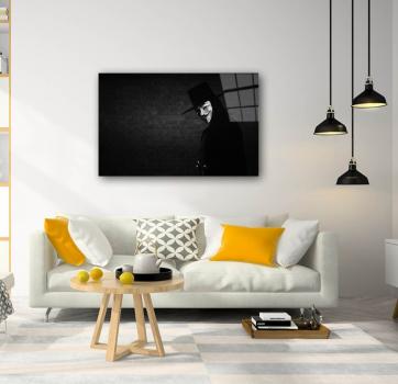 Vendetta Art Design rectangular special Glass Picture!