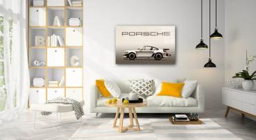 Porsche Art Design rectangular special Glass Picture!