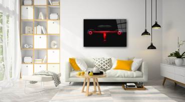 Ferrari Art Design rectangular special Glass Picture!