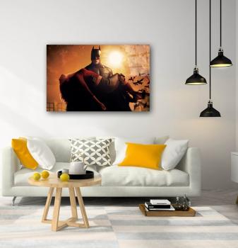 The Batman Art Design rectangular special Glass Picture!