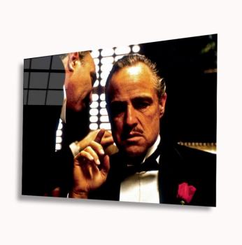 The Godfather Art Design rectangular special Glass Picture!