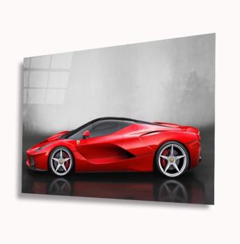 Ferrari Art Design rectangular special Glass Picture!