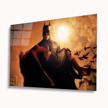 The Batman Art Design rectangular special Glass Picture!