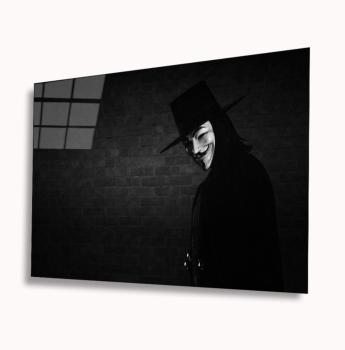 Vendetta Art Design rectangular special Glass Picture!