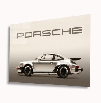 Porsche Art Design rectangular special Glass Picture!