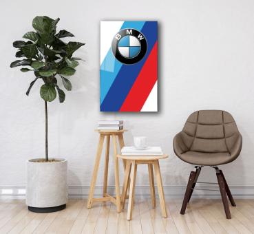Bmw Mpower Art Design rectangular special Glass Picture!