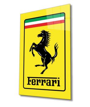 Ferrari Art Design rectangular special Glass Picture!