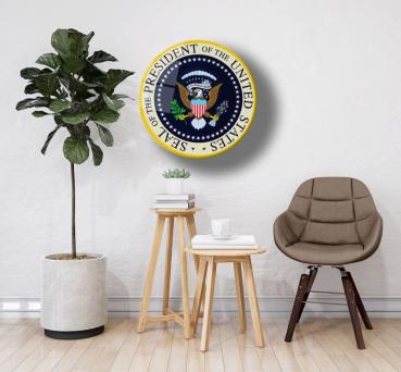 Seal of the President of the United States Art Design round special Glass Picture!