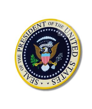 Seal of the President of the United States Art Design round special Glass Picture!