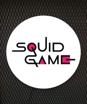 Squid Games LED light round white