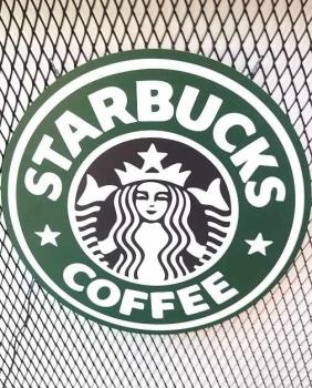 Starbucks Coffee Logo Led Leuchtschild rund