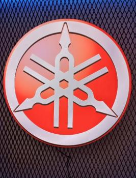 Yamaha Logo Led Wandleuchte rund