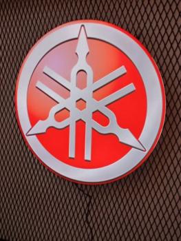 Yamaha Logo Led Wandleuchte rund