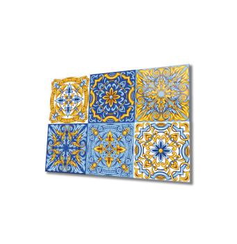 Portuguese Azulejo Art Design rectangular special Glass Picture!