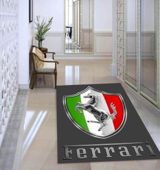 Ferrari Logo rectangular carpet!