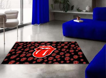 Rolling Stones rectangular carpet!