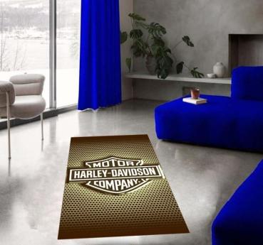 Harley Davidson rectangular carpet!
