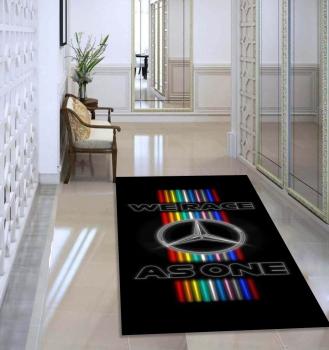 Mercedes Benz Amg rectangular Carpet!