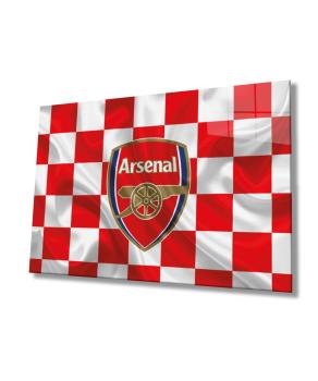 Arsenal FC Art Design rectangular special Glass Picture!