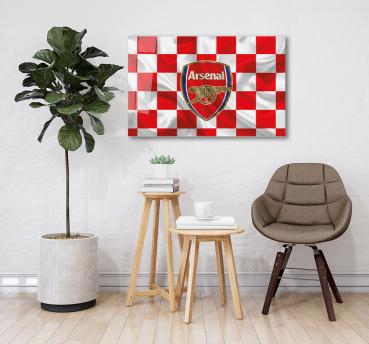 Arsenal FC Art Design rectangular special Glass Picture!