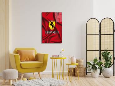 Ferrari Art Design rectangular special Glass Picture!