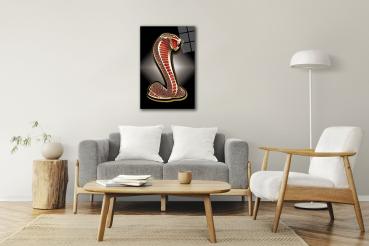 Shelby Cobra Art Design rectangular special Glass Picture!
