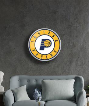 Indiana Pacers Art Design round special Glass Picture!