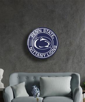 Penn state nittany lions Art Design rundes spezial Glasbild!