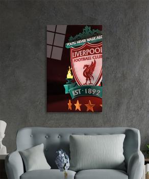 Liverpool FC Art Design rectangular special Glass Picture!