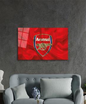 Arsenal FC Art Design rectangular special Glass Picture!