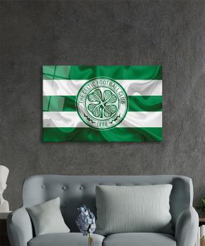 Celtic FC Art Design rectangular special Glass Picture!