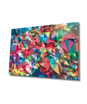 Abstract Art Design rectangular special Glass Picture!