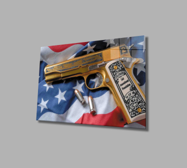 American flag  Art Design rectangular special Glass Picture!
