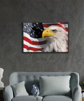 American flag  Art Design rectangular special Glass Picture!