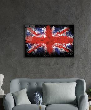 United Kingdom flag Art Design rectangular special Glass Picture!
