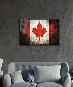 Canadian flag Art Design rectangular special Glass Picture!