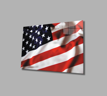 American flag  Art Design rectangular special Glass Picture!